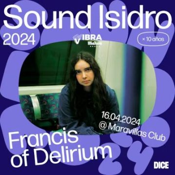 Sound Isidro apuesta por el rock de autor con Francis of Delirium